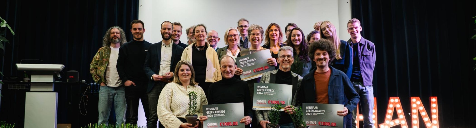 alle genomineerden van de HAN Green Awards