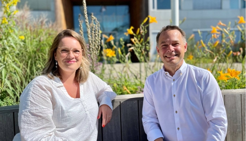 Eva Peters en Erik Folgering