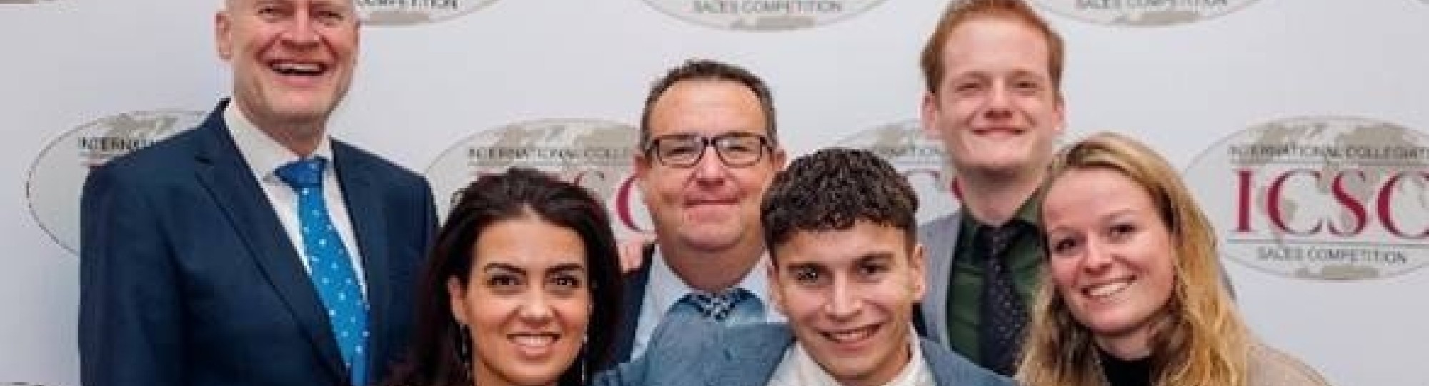 HAN sales team in pitch finale ICSC sales wedstrijd