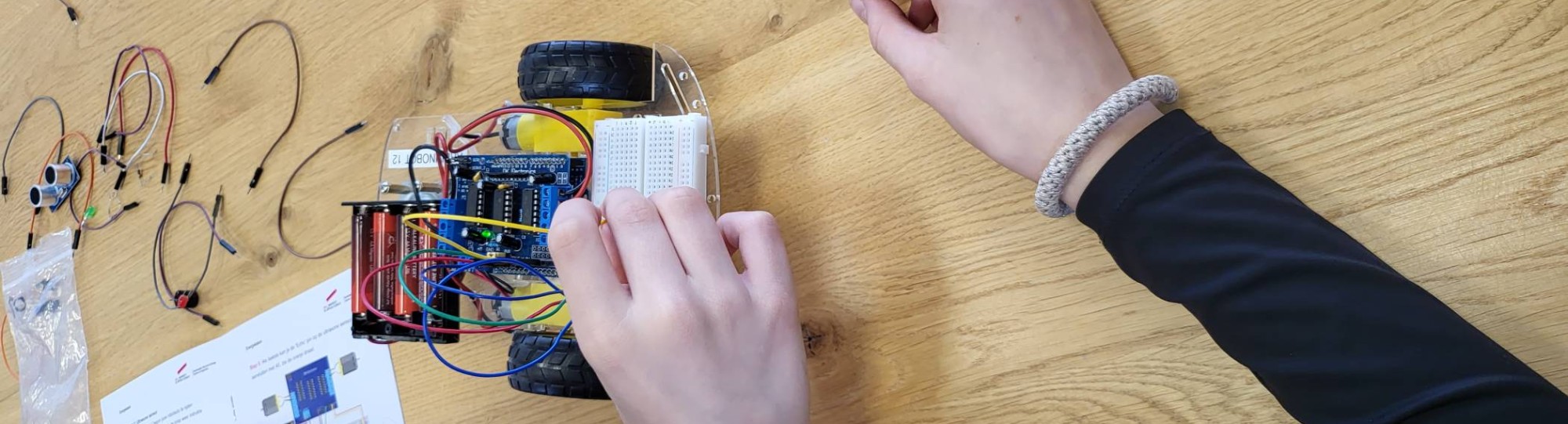 Studenten aan de slag met Arduino