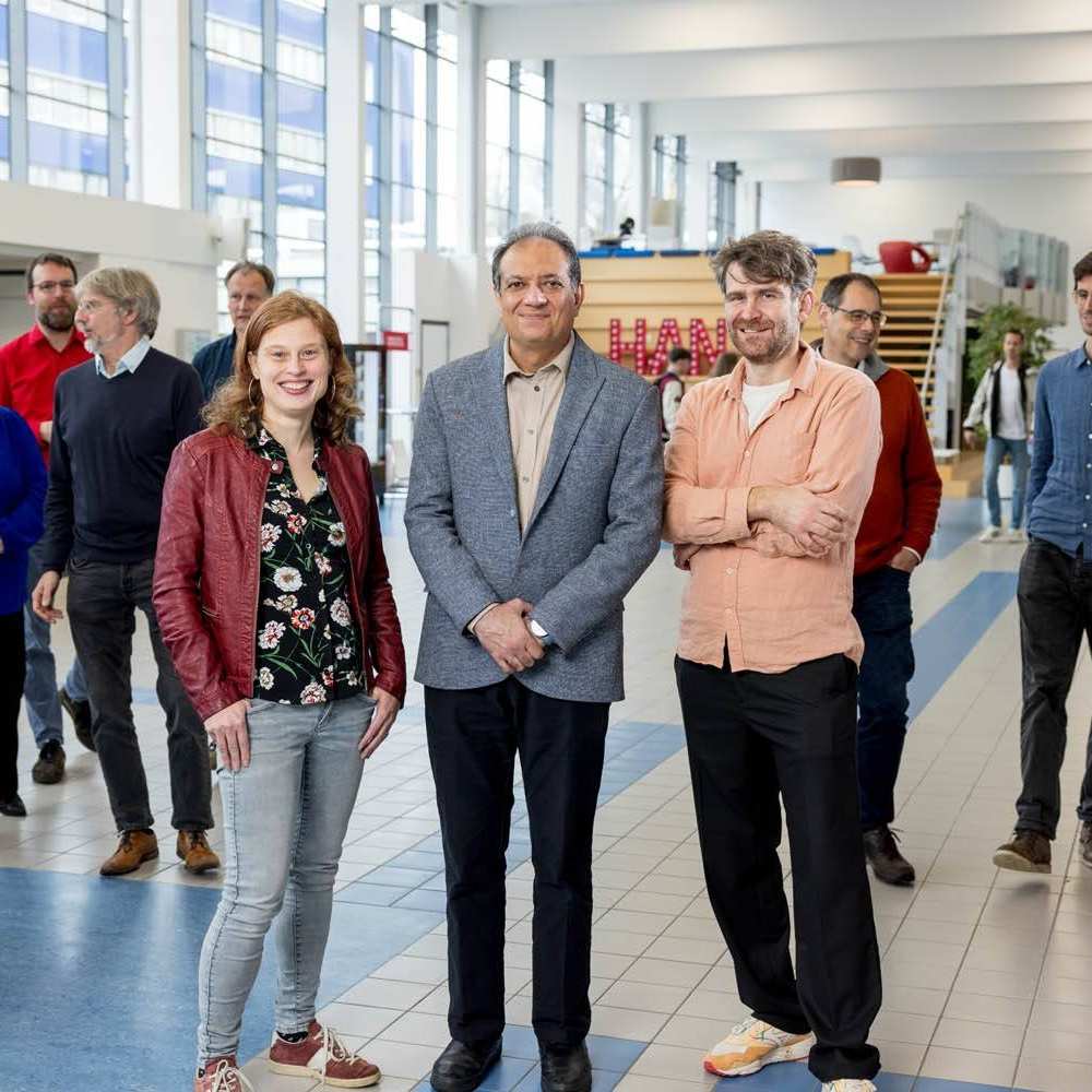 groepsportret met lector en associates lectoren lectoraat balanced energy systems