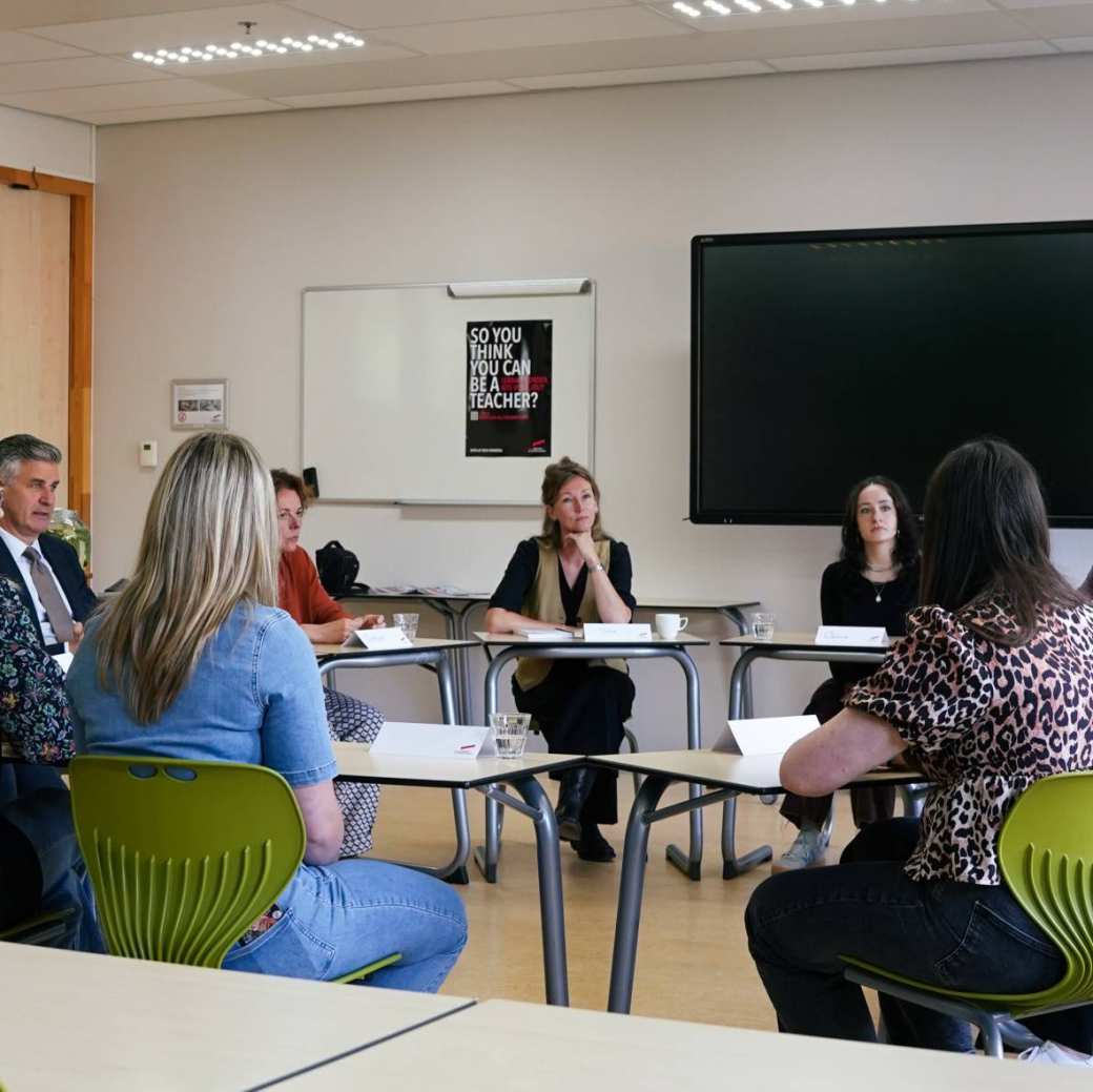 Foto's voor nieuwsbericht bezoek OCW aan HAN Pabo