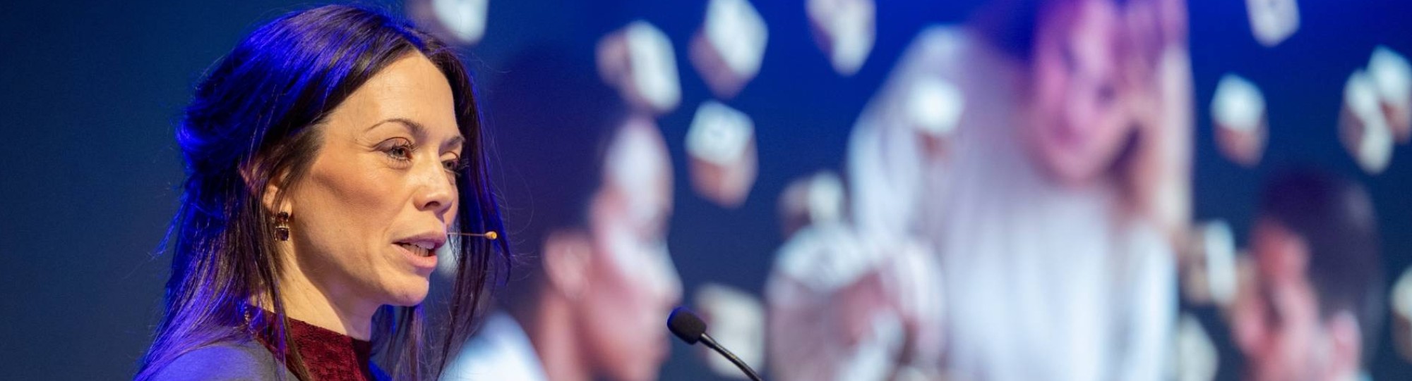 Amber tijdens de officiële installatie als lector Begrijpelijk en Toegankelijk Recht