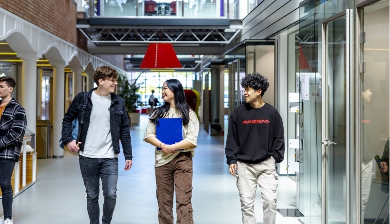 Studenten met eigen onderneming