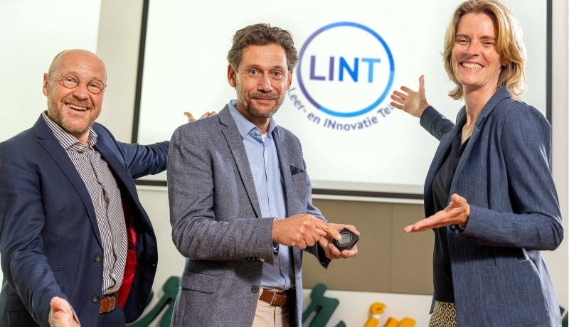 Bestuurders HAN, Sint Maartenskliniek en ROC Nijmegen bekrachtigen samenwerking LINT. Toegevoegd door Carlijn Brinkman