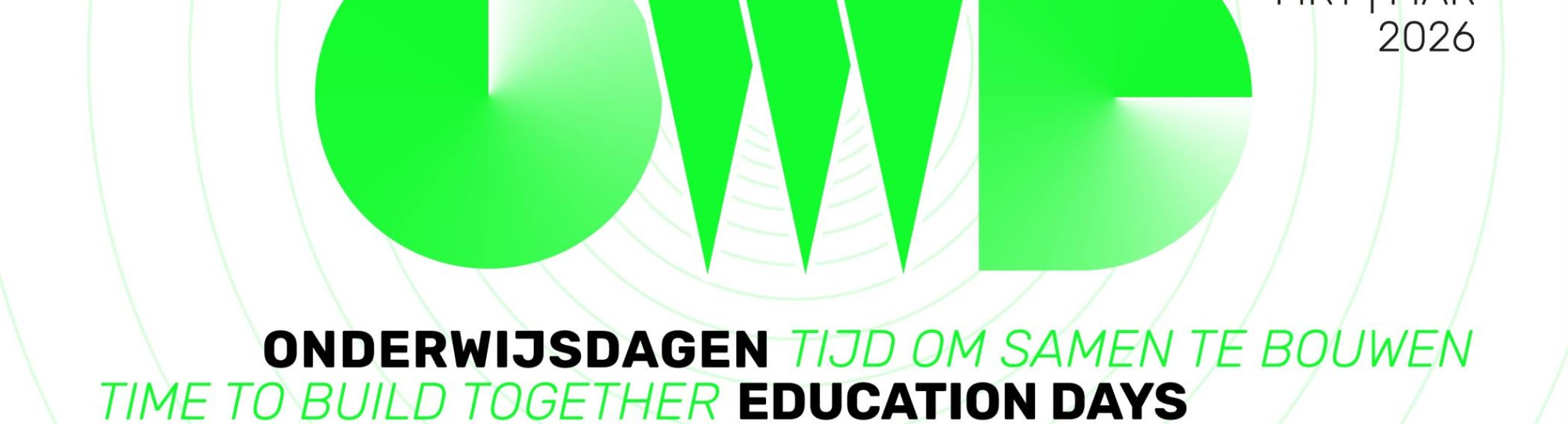 Beelden behorende bij De Onderwijsdagen 2026