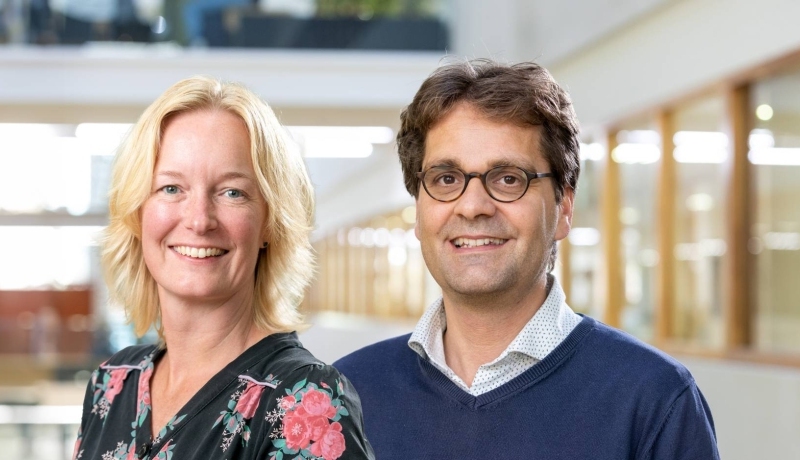 portretfoto Elvira Folmer en Roel Grol