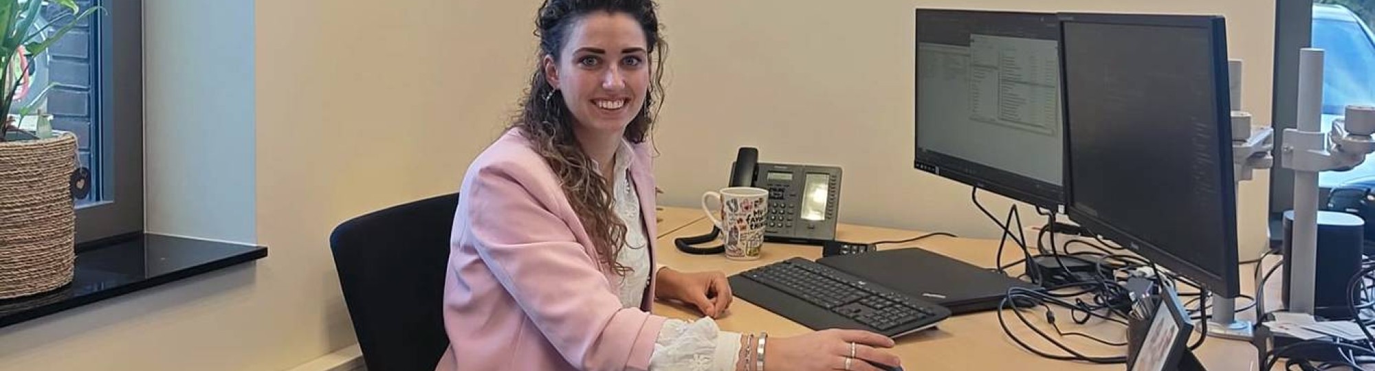 portret deeltijdstudent Ieke Rutten, Ad Civiele Techniek Projectvoorbereiding en -realisatie