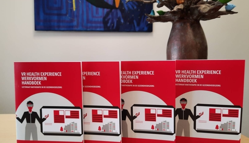 Boekje met VR-werkvormen voor vaktherapie
