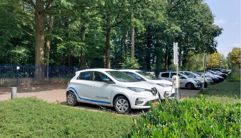 parkeerplaats voor mywheels in Arnhem