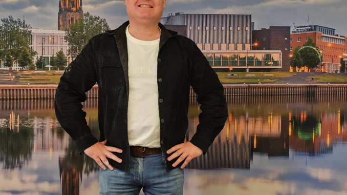 Deelnemer Rogier Blok van de post-hbo Digitale Transformatie 
