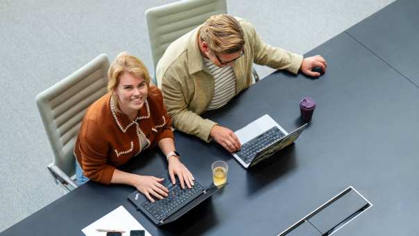 3 studenten van de lerarenopleidingen op Kapittelweg 35.