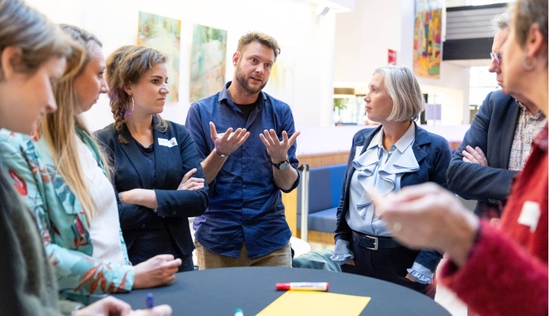Netwerkmarkt Uden Gemert Bakel kickoff bijeenkomst SPRONG 2SHIFT 13 nov 23