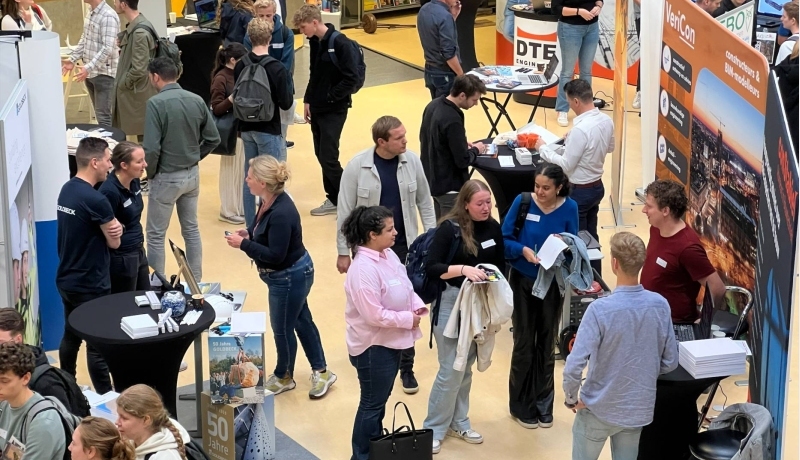 Overzichtsfoto van de Bedrijvenmarkt