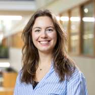 Onderzoeker Susanne Lodewijk van het lectoraat Digitale Transformatie in de Revalidatiezorg in beeld