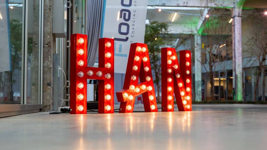 Sfeerbeelden voor webpagina HAN Green Office
