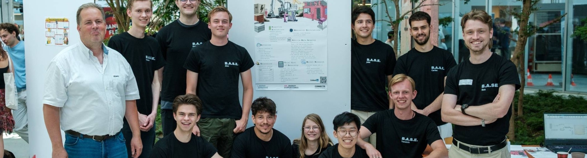 Teamfoto BASE op HAN at Connectr