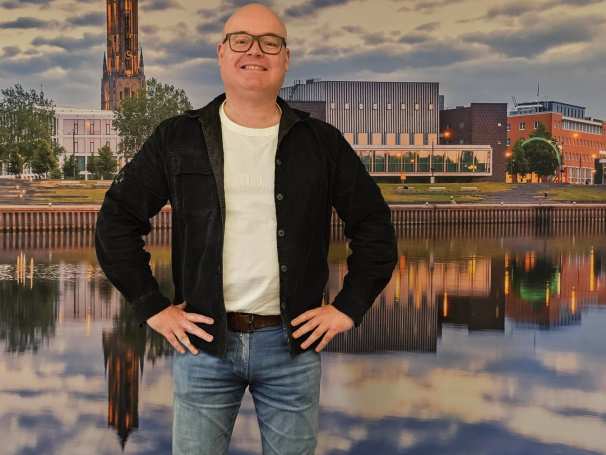 Deelnemer Rogier Blok van de post-hbo Digitale Transformatie 