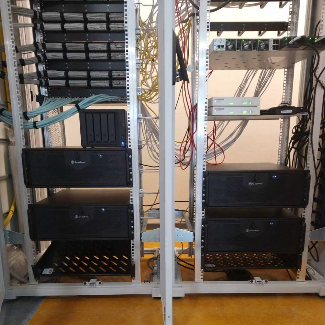 De servers van Robotics@HAN, Robotics at HAN