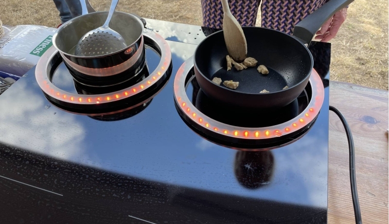 De slimme kookplaat, de COOK3R SIM