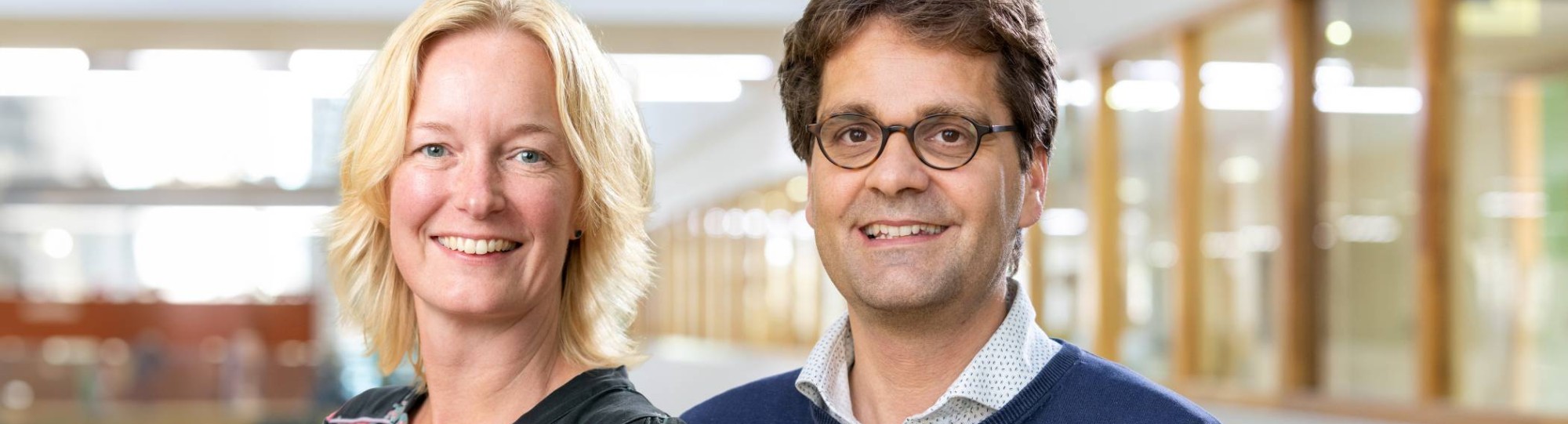 portretfoto Elvira Folmer en Roel Grol