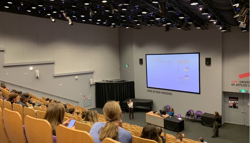 Presentatie mbo middag, auditorium R31. Economisch domein. 2021