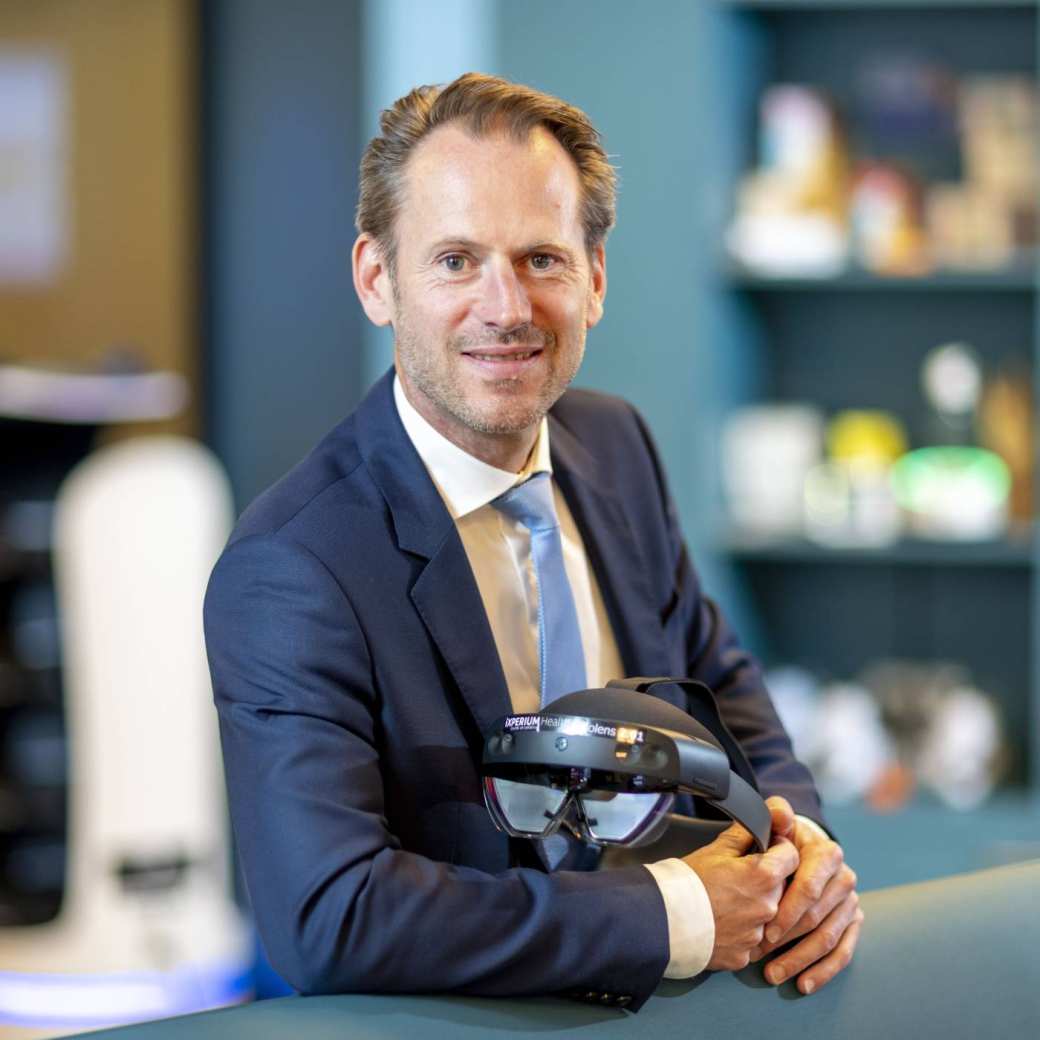 Maurice Magnee Lector Technologie voor Gezondheid Portret ook voor ICT Health