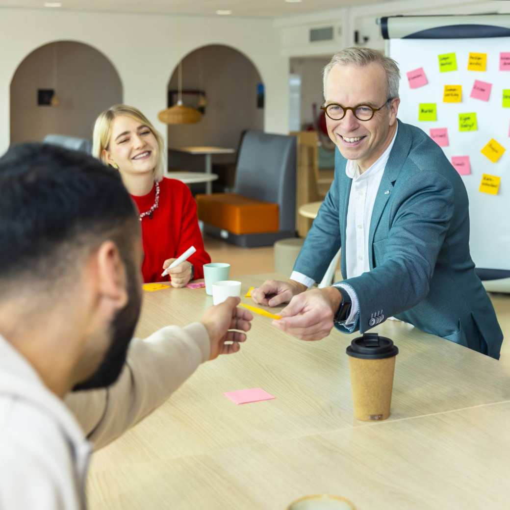 Businesscoaching door Corine met studente Florence