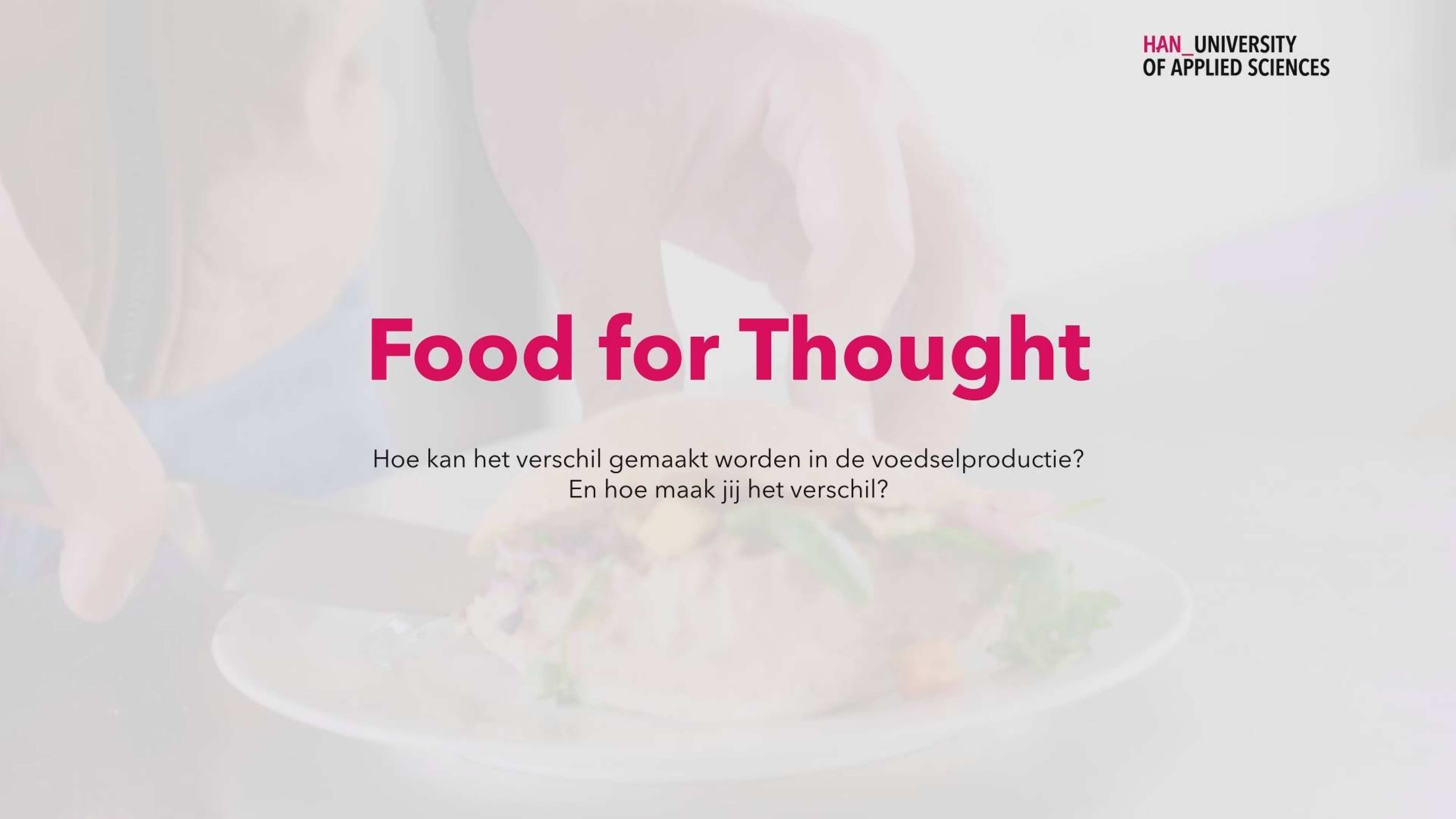 Videostill voor video Food for thought met Jos Borkent en Christof Francke.