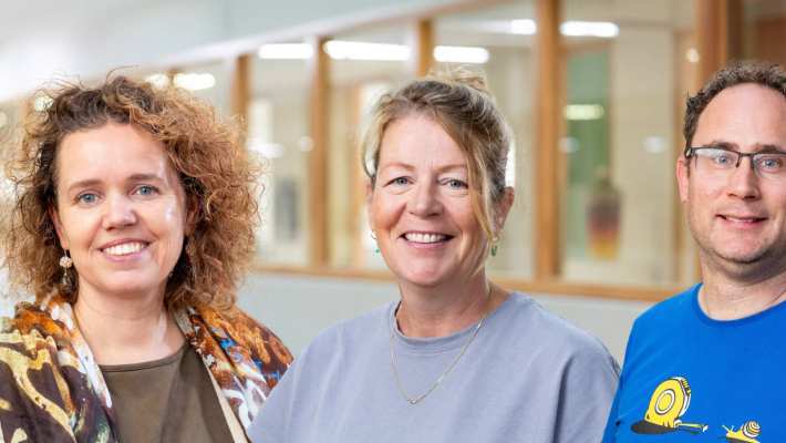combinatiefoto van Helma Oolbekkink, Maaike Nap en Fedor de Beer.