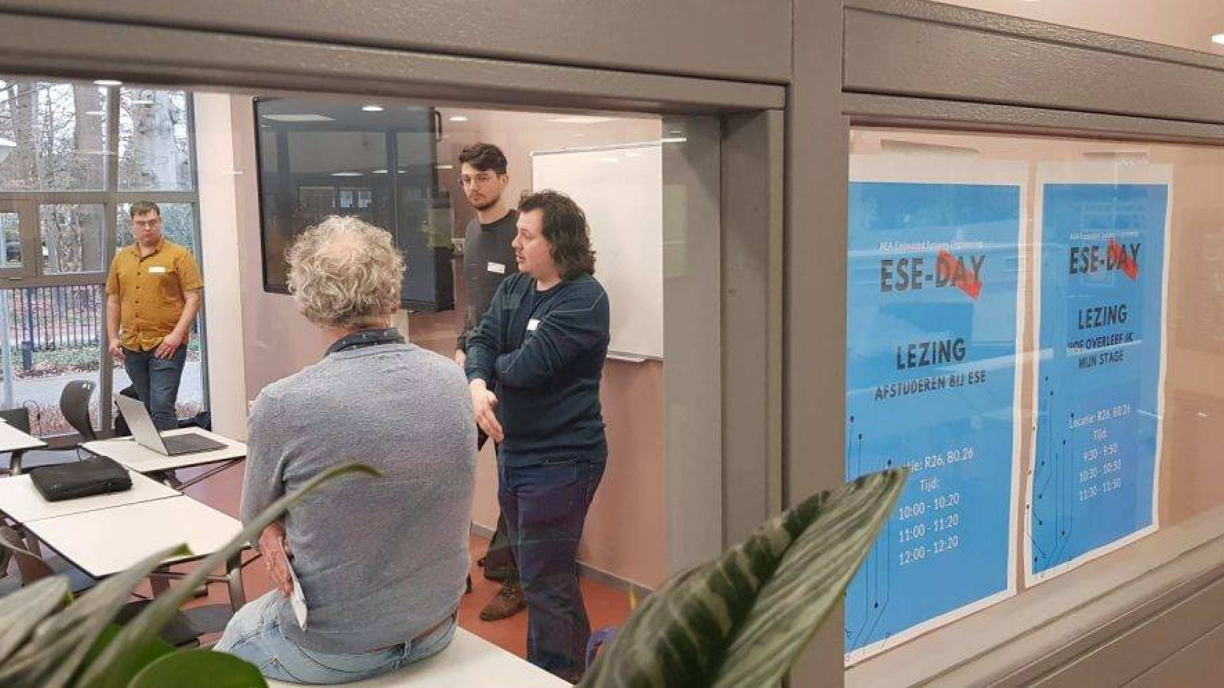 Sfeerfoto van de eerste ESE-dag op 27 januari 2023