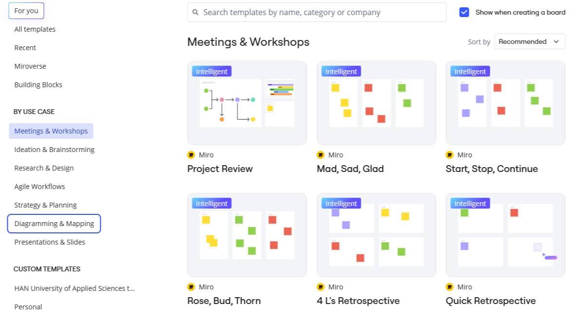 Meetings (template)