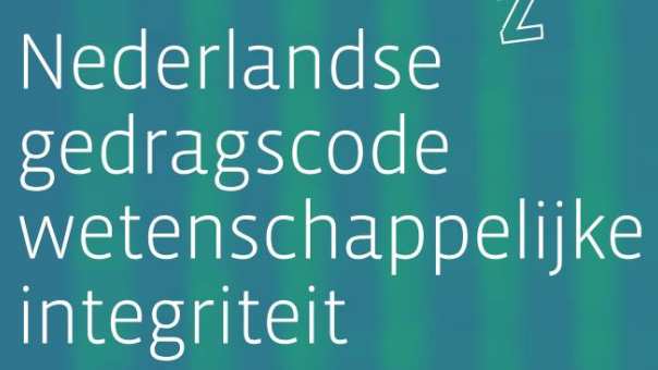 Cover Nederlandse Gedragscode Wetenschappelijke Integriteit 