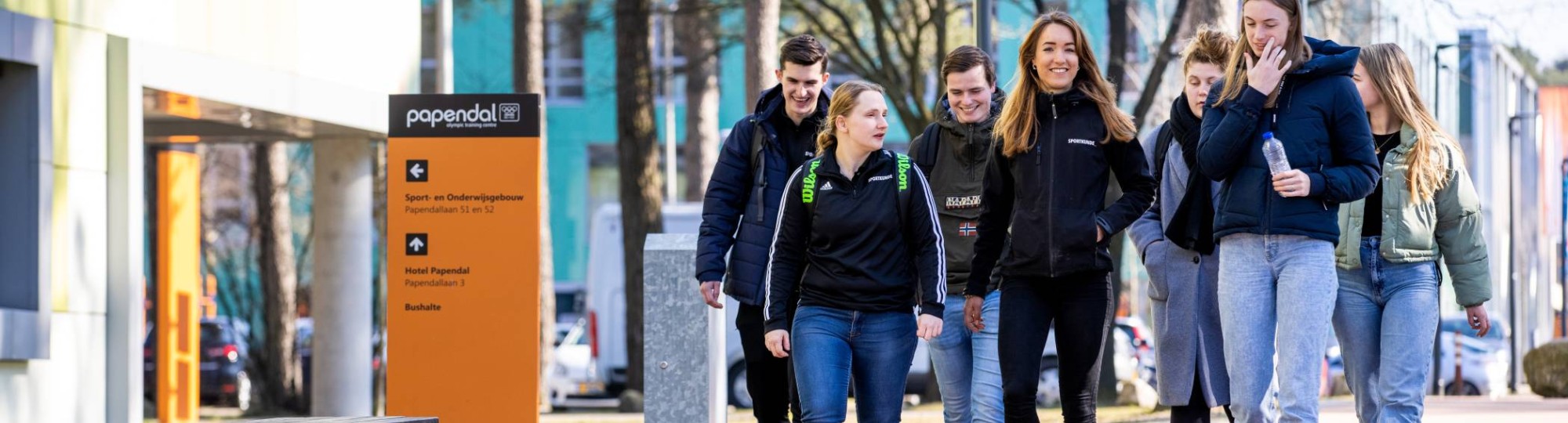Sportkunde studenten lopen buiten2 2022 Papendal
