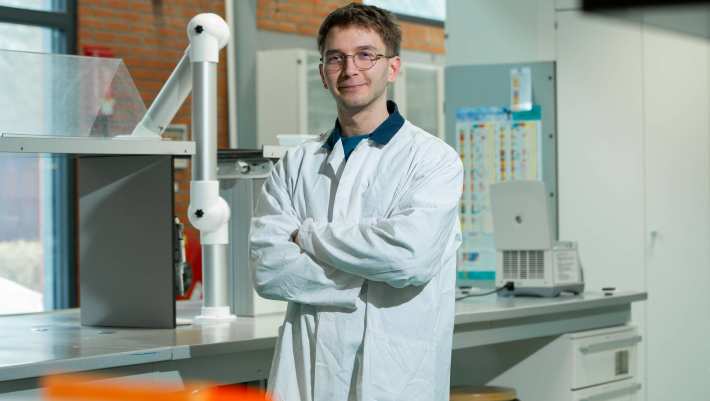 Chemistrystudent Jan Novoselec is vice-voorzitter van de Academieraad