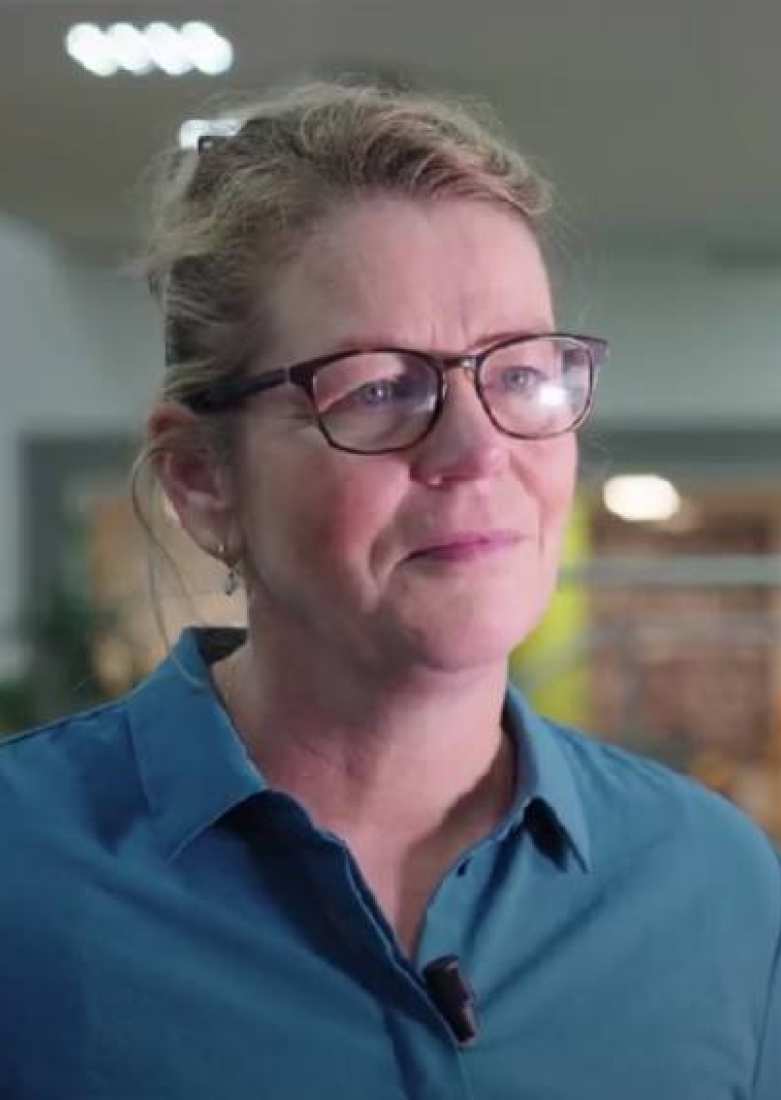 Videostill van de video Begeleiden van startende leraren van het Lectoraat professionaliteit van leraren met Maaike Nap