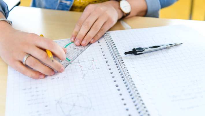 geodriehoek passer profiel